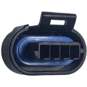 Kit Conector Bobina Ign.Lomb GM Corsa Preto 4 Vias Fêmea