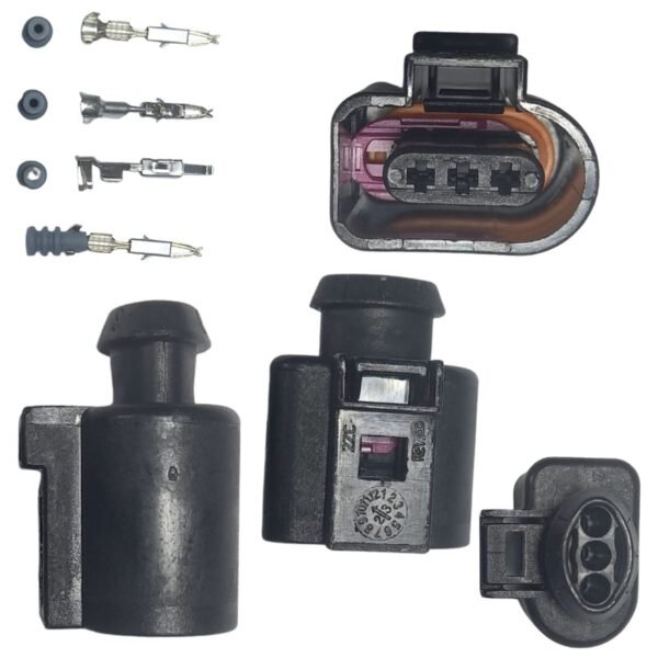 Kit Conector Sen.Fase Gol/Fox/Polo 3 Vias Fêmea - Image 2