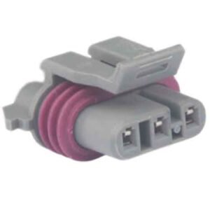 Kit Conector Sensor MAP  Sensor Rotação Camaro 3 Vias Fêmea