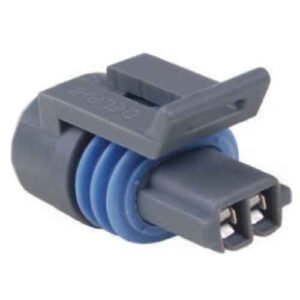 Kit Conector Sensor Temperatura ar GM 2 Vias Fêmea