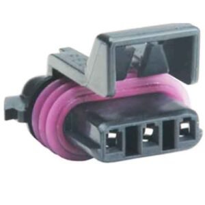 Kit Conector Sensor Rotação GM Blazer S10 3 Vias Macho