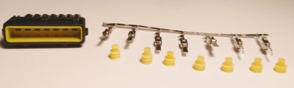 Kit Conector Bico Injetor VW Santana Mi 7 Vias Macho - Image 2