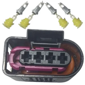 Kit Conector Bobina Ign.Individual VW Gol G6 4 Vias Fêmea