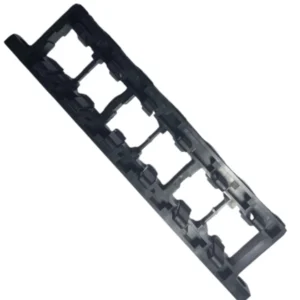 Base Porta Relé Porta Fusível preto 6 slots com suporte VW