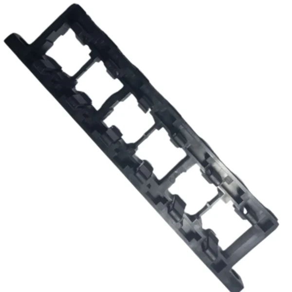 Base Porta Relé Porta Fusível preto 6 slots com suporte VW