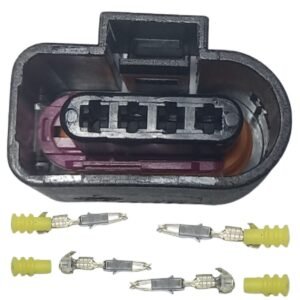Kit Conector Sensor Temperatura Ar VW Gol 4 Vias Fêmea