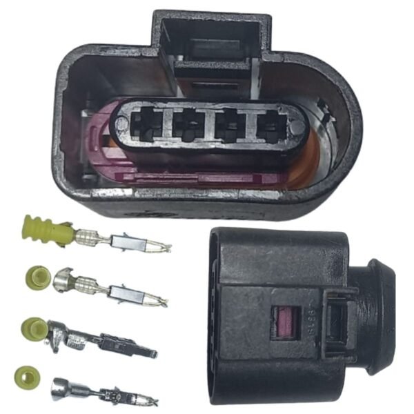 Kit Conector Sensor Temperatura Ar VW Gol 4 Vias Fêmea - Image 3