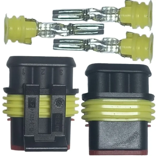 Conector PS10 Fueltech 3 Vias Fêmea - Image 4