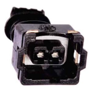 Kit Conector Bico Univ Trava Baixa Guia Lateral 2 Vias Fêmea