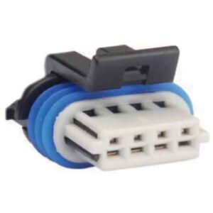 Kit Conector Bobina Ignição Ind. GM Onix Camaro 4 Vias Macho