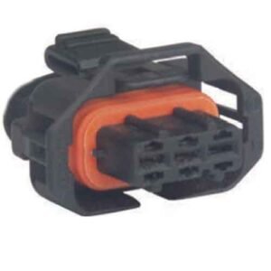 Kit Conector Sensor Fase Fiat Velocidade Roda 3 Vias Fêmea