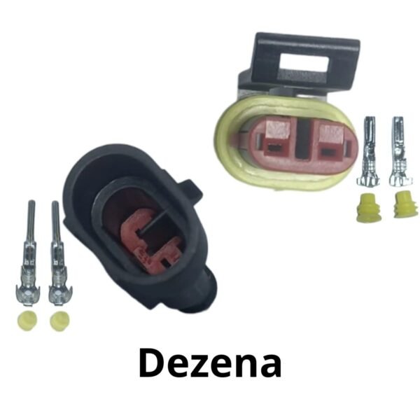 Kit Conector Super Seal Selado 2 Vias Macho e Fêmea - Image 2
