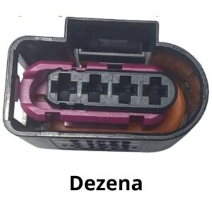 Kit Conector Bobina Ignição Individual VW 4 Vias Fêmea - Dezena