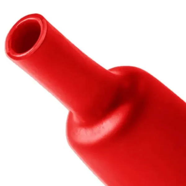 Termo Retrátil 12mm c/cola vermelho - 1 Metro (12/4) - Image 2